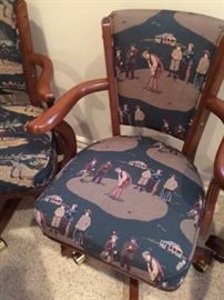 We are on to the golf championship!