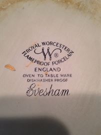  Royal Worcester flameproof porcelain from England