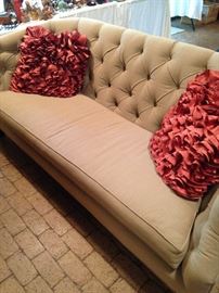 Pottery Barn reupholstered sofa - spotless!