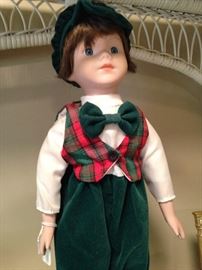 Male vintage doll