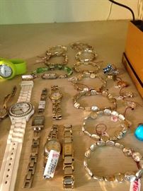 Watches and bracelets