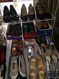 Many  Salvatore Ferragamo shoes