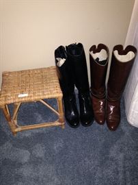 Bamboo riser; boots