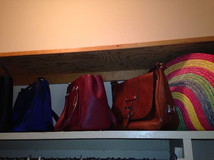 Variety of purses