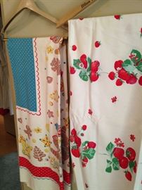 Vintage table cloths