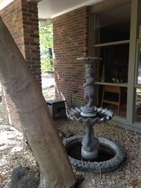 Garden fountain