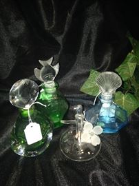 Lovely perfume bottles