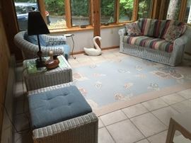 Henry Link Wicker Furniture Set, Great Condition