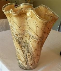 Large Glass Vase