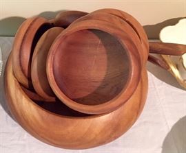 Wooden Salad Bowls
