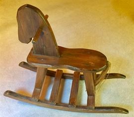 Wooden Rocking Horse