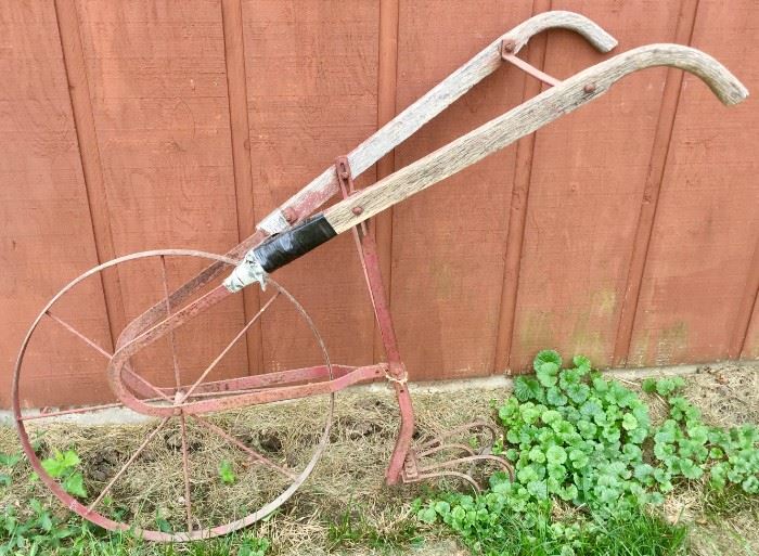 Vintage Hand Plow Cultivator 