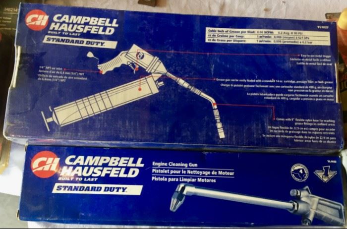 Campbell Hausfeld Grease Gun and Engine Cleaner