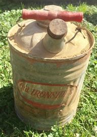 Vintage Gas Can, "Old Ironsides"