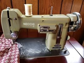 Vintage Necchi Sewing Machine