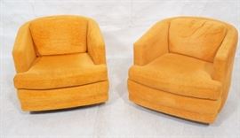 Lot 4 Pr FOUNDERS in MILO BAUGHMAN style Lounge Chairs.