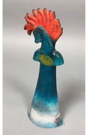 Lot 17 KOSTA BODA Art Glass Sculptures. KJELL ENGMAN Hor