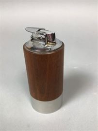 Lot 21 PAUL EVANS  PHILIP POWELL Modernist Lighter. Cyl
