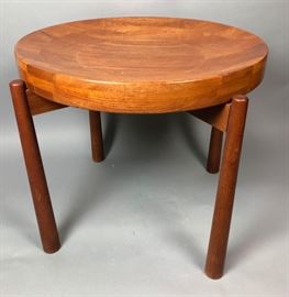 Lot 82 JENS QUISTGAARD Danish Modern Teak Side Table Rev