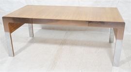 Lot 87 Modernist XCEPTION Desk with one drawer. Natural 