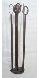Lot 98 Tall MARVIN BELL Modernist Abstract Outdoor Stand