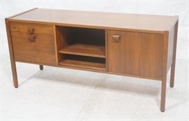 Lot 189 JENS RISOM Walnut Credenza. Office file cabinet. 