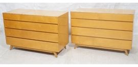 Lot 198 Pr Swedish Edmond Spence Style Bachelors Chests. 