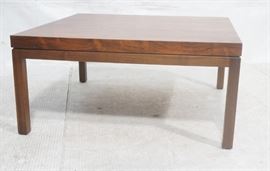 Lot 216 MILO BAUGHMAN Rosewood Modern Square Coffee Table
