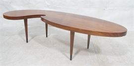 Lot 222 SETH BENARI Modernist Mahogany Coffee Table. Kid