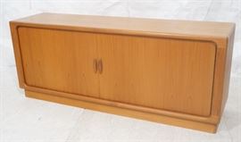 Lot 238 DYRLUND Danish Modern Teak Credenza Sideboard. Sl