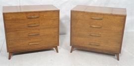 Lot 242 Pr American Modern Bachelors Chests Dressers. Alm
