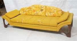 Lot 270 ADRIAN PEARSALL Style American Modern Walnut Sofa