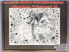 Lot 162 PABLO PICASSO Original Lithograph