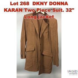Lot 268 DKNY DONNA KARAN Two Piece Suit