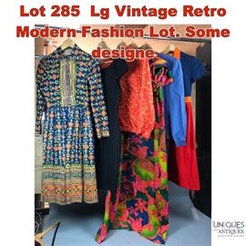 Lot 285 Lg Vintage Retro Modern Fashion Lot. Some designe