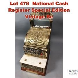 Lot 479 National Cash Register Special Edition Vintage Re
