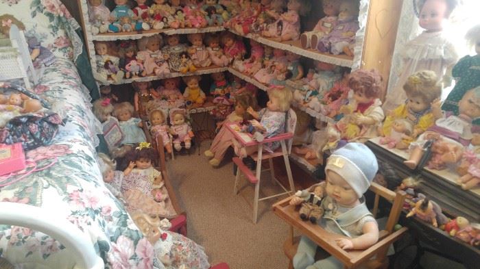 Massive Doll Collection