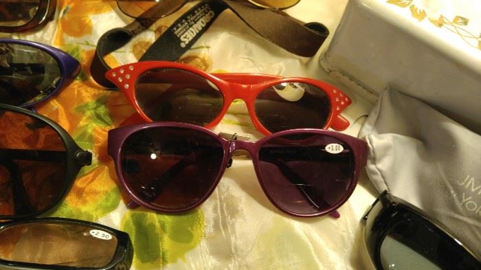 Vintage and designer sunglasses