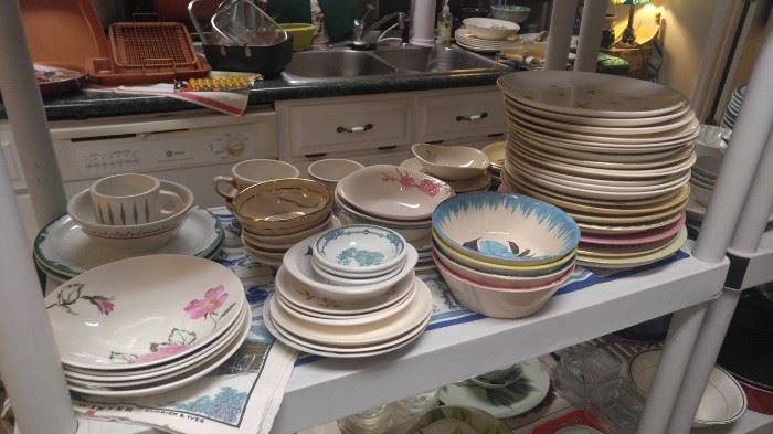 Vintage dishes