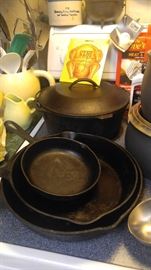 Cast iron skillets dutch ovens