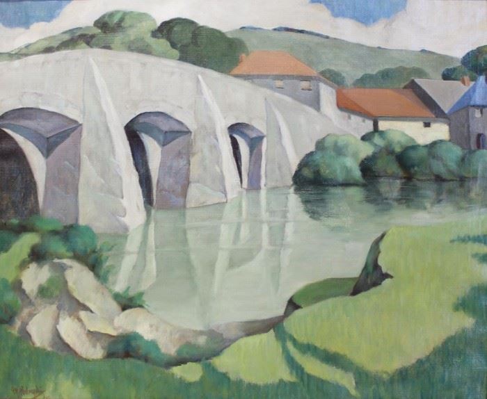 PODRYSKI Misha Oil on Canvas Landscape