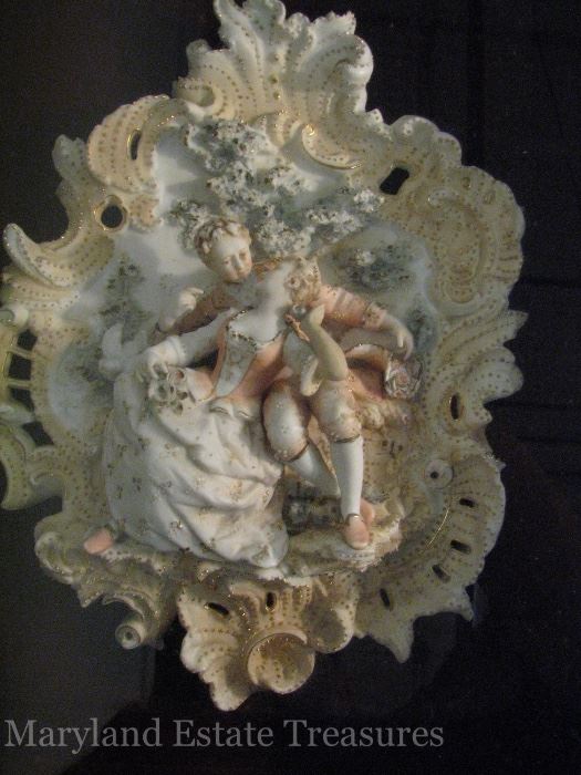 Rococo porcelain sculpture