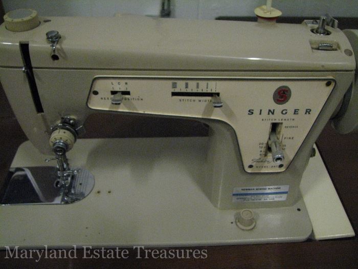 Singer Sewing machines from 1968-1972