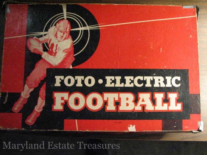 Foto-Electric Football from 1941 -- COMPLETE and WORKING! 