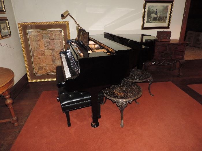 YAMAHA C2 BABY GRAND - ONE OWNER (paid 25K new) this was brought into this home for esthetics...it is in EXCELLENT condition!!! 