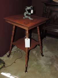 one of SEVERAL Square Top Side Tables in this Sale