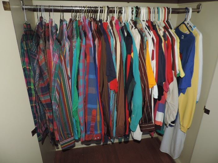 Some of the 1980's clothing ... 