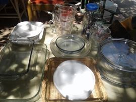 Pirex , milk glass