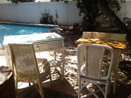 Wicker furniture