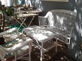 Wicker furniture